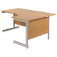 Olton Single Cantilever Corner Office Desk